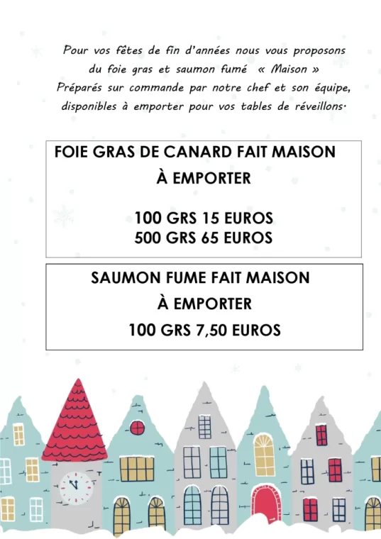 Réserver votre foie gras ou saumon pour vos fêtes de fin d'année ?, Dardilly, Double 7 Dardilly