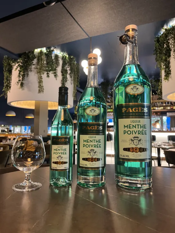 "La menthe poivrée Pagès", Dardilly, Double 7 Dardilly