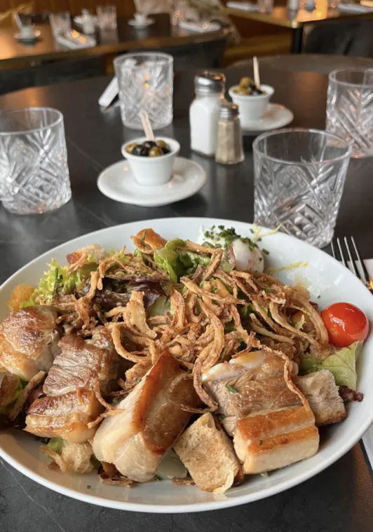 Salade Lyonnaise, Dardilly, Double 7 Dardilly