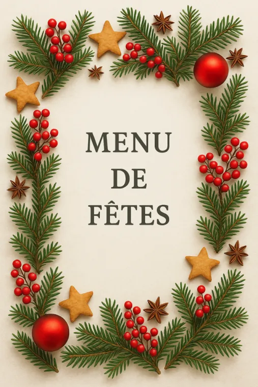 Menu de fĂȘtes, Dardilly, Double 7 Dardilly