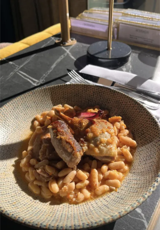 Cassoulet maison au confit de canard, Dardilly, Double 7 Dardilly