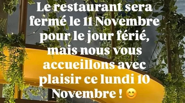 📣📣 Votre restaurant le Double 7 ouvert ce lundi 10 Novembre📣📣, Dardilly, Double 7 Dardilly
