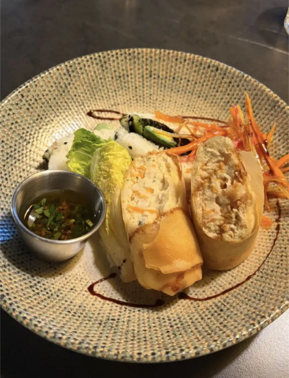 Croustillant de crevettes, Dardilly, Double 7 Dardilly